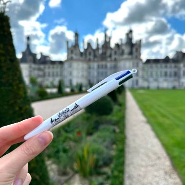 Stylo BIC® 4 couleurs collector - Blanc